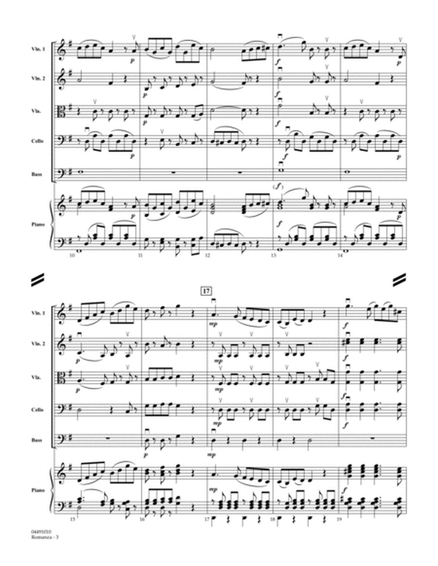 Romanza (from Horn Concerto No. 3, K. 447) - Full Score