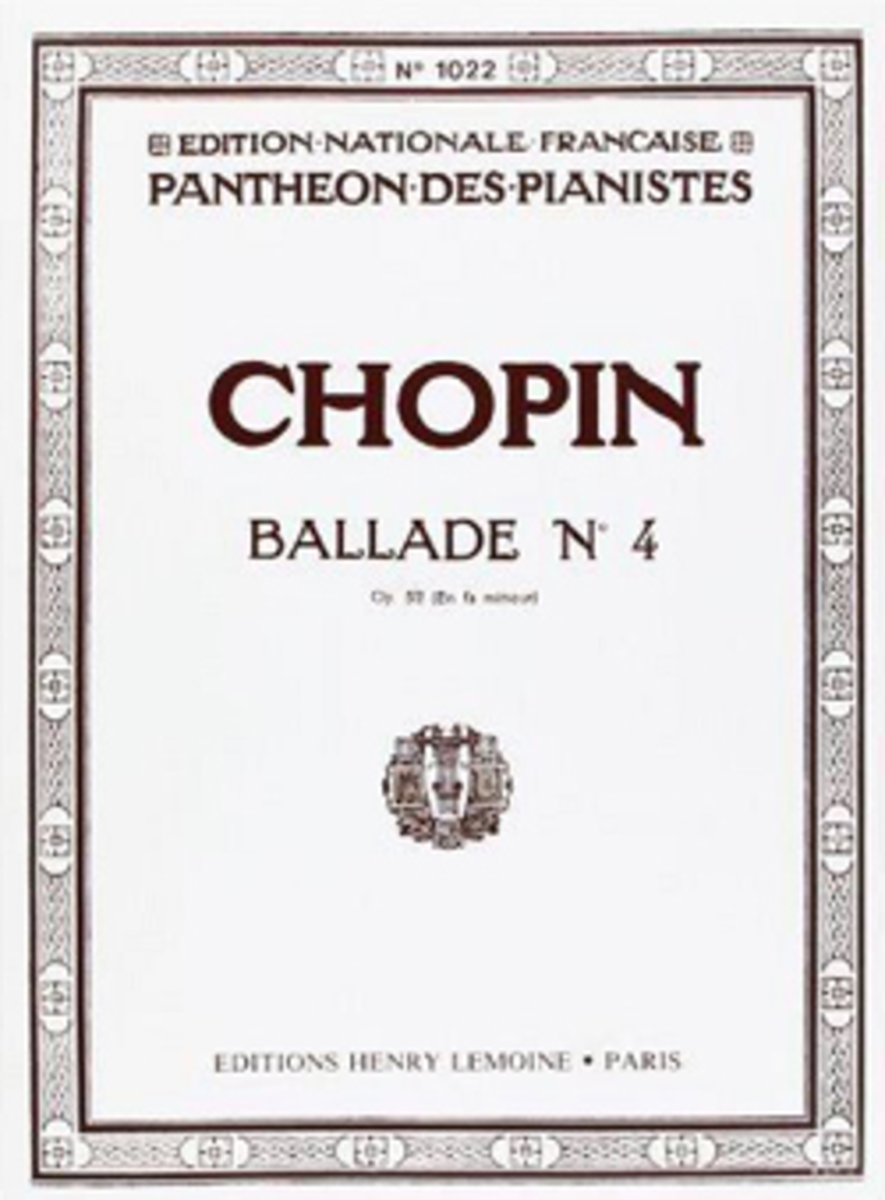 Ballade No. 4 Op. 52 en Fa min.