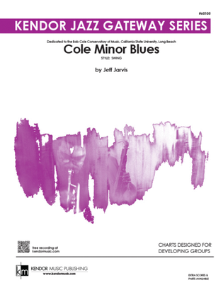 Book cover for Cole Minor Blues