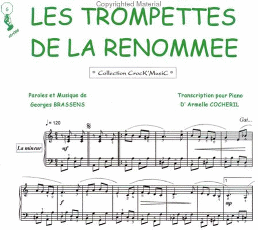 Les trompettes de la renommée (Collection CrocK'MusiC) image number null