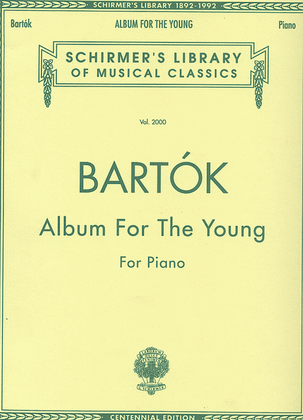 Book cover for Album for the Young