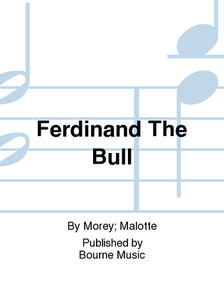 Book cover for Ferdinand The Bull