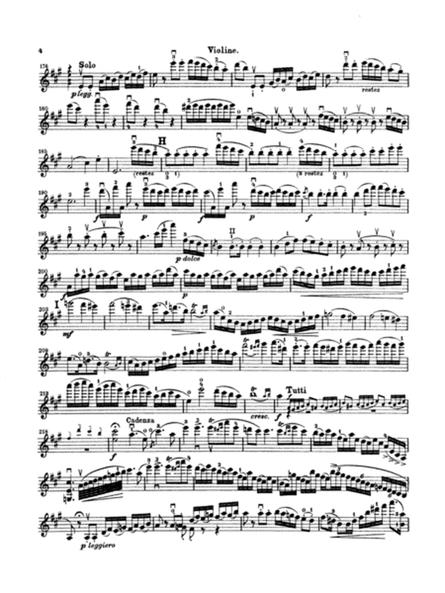 Mozart: Violin Concerto No. 5 in A Major, K. 219