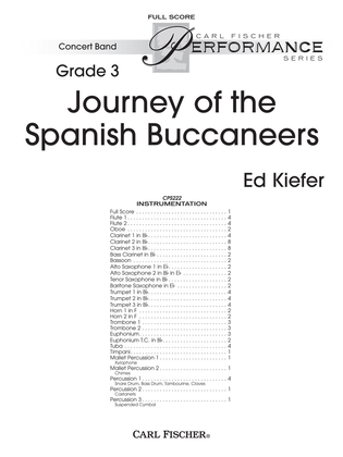 Book cover for Journey of the Spanish Buccaneers