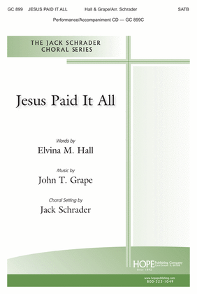 Book cover for Jesus Paid It All