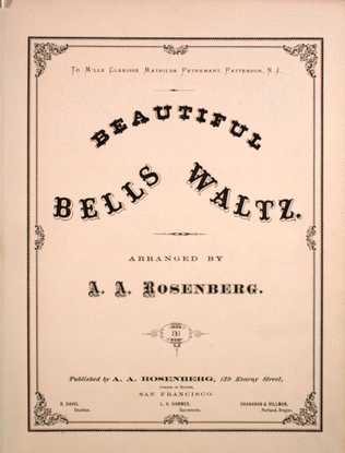 Book cover for Beautiful Bells Waltz