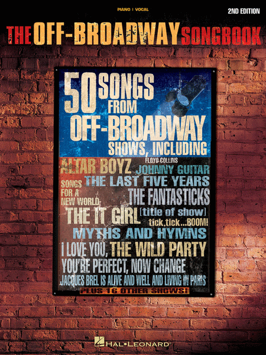 The Off-Broadway Songbook - 2nd Edition