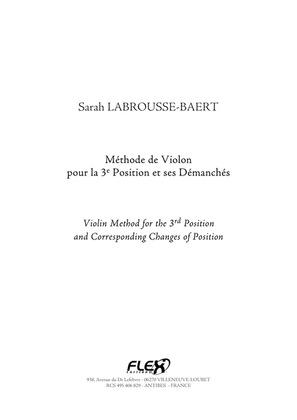 Book cover for Method for the 3rd Position and Corresponding Changes of Position