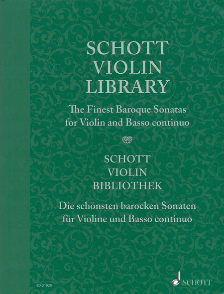 Schott Violin Library - The Finest Baroque Sonatas