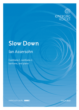 Book cover for Slow Down