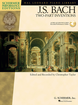 Book cover for J.S. Bach – Two-Part Inventions