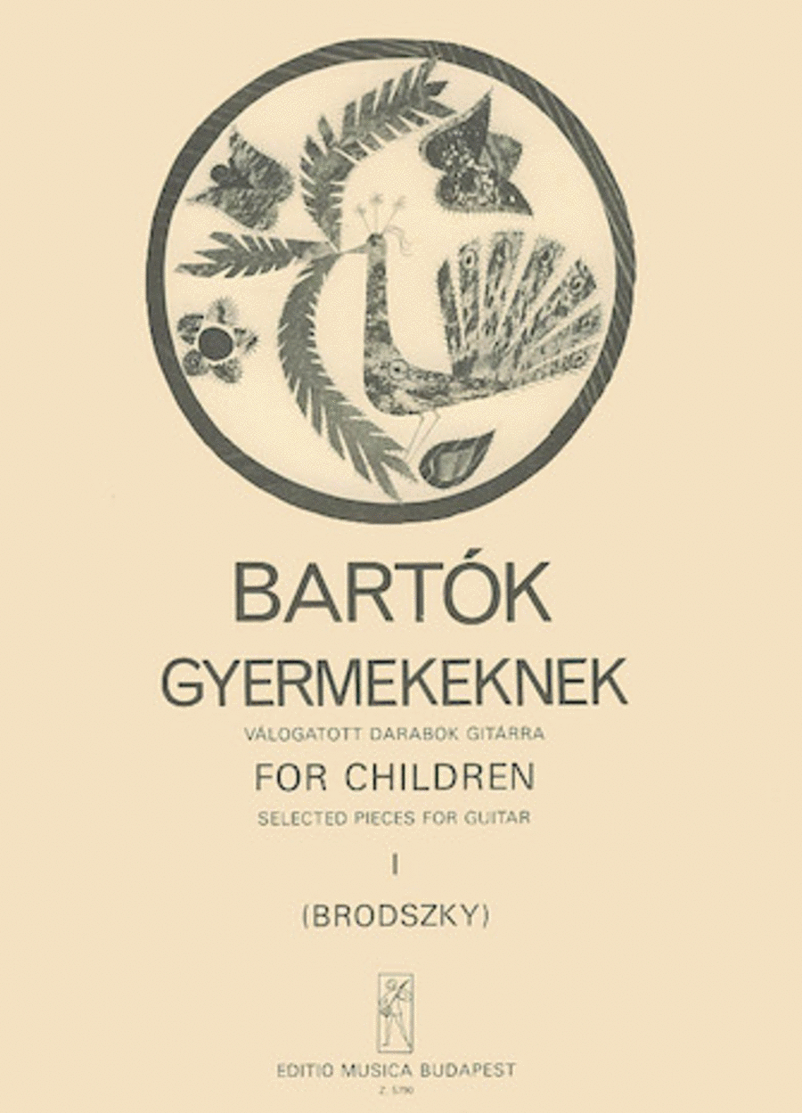 Bela Bartok: For Children, Volume 1