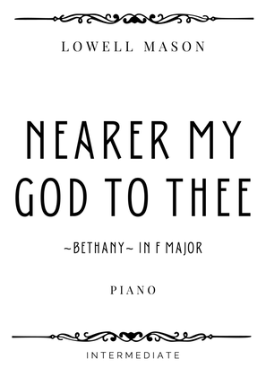 Book cover for Mason - Nearer My God To Thee (Bethany) in F Major - Intermediate