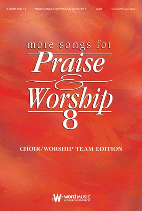 Book cover for More Songs for Praise & Worship 8 - PDF/Eb Alto Sax 1, 2/Melody