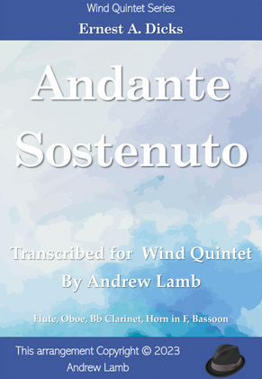 Book cover for Andante Sostenuto (for Wind Quintet)