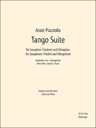 Book cover for Tango Suite