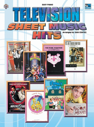 Television Sheet Music Hits