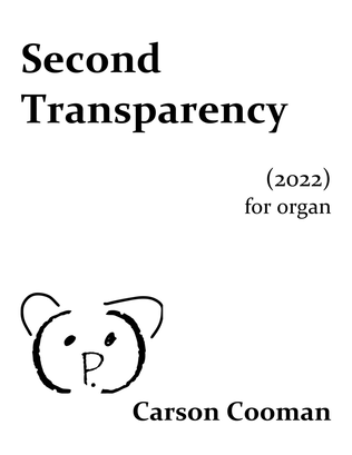 Book cover for Second Transparency