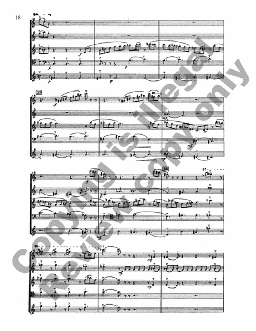 Concerto for Woodwind Quintet (Score)