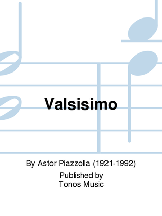 Book cover for Valsisimo