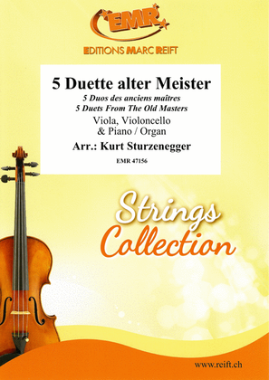 Book cover for 5 Duette alter Meister