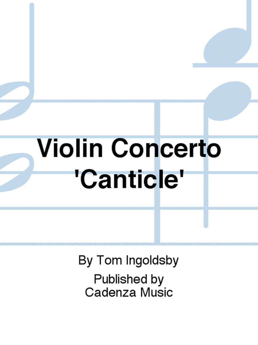 Violin Concerto 'Canticle'