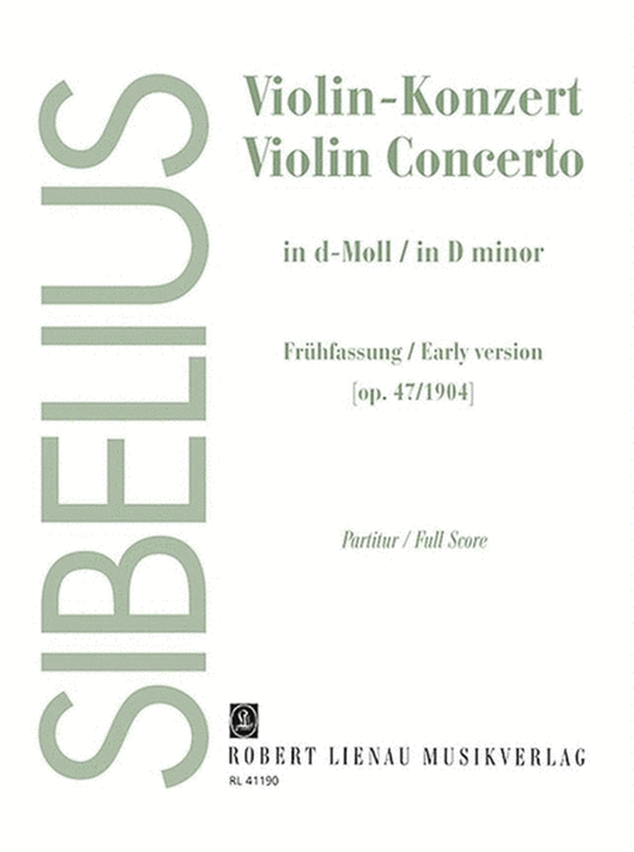 Konzert d-Moll op. 47