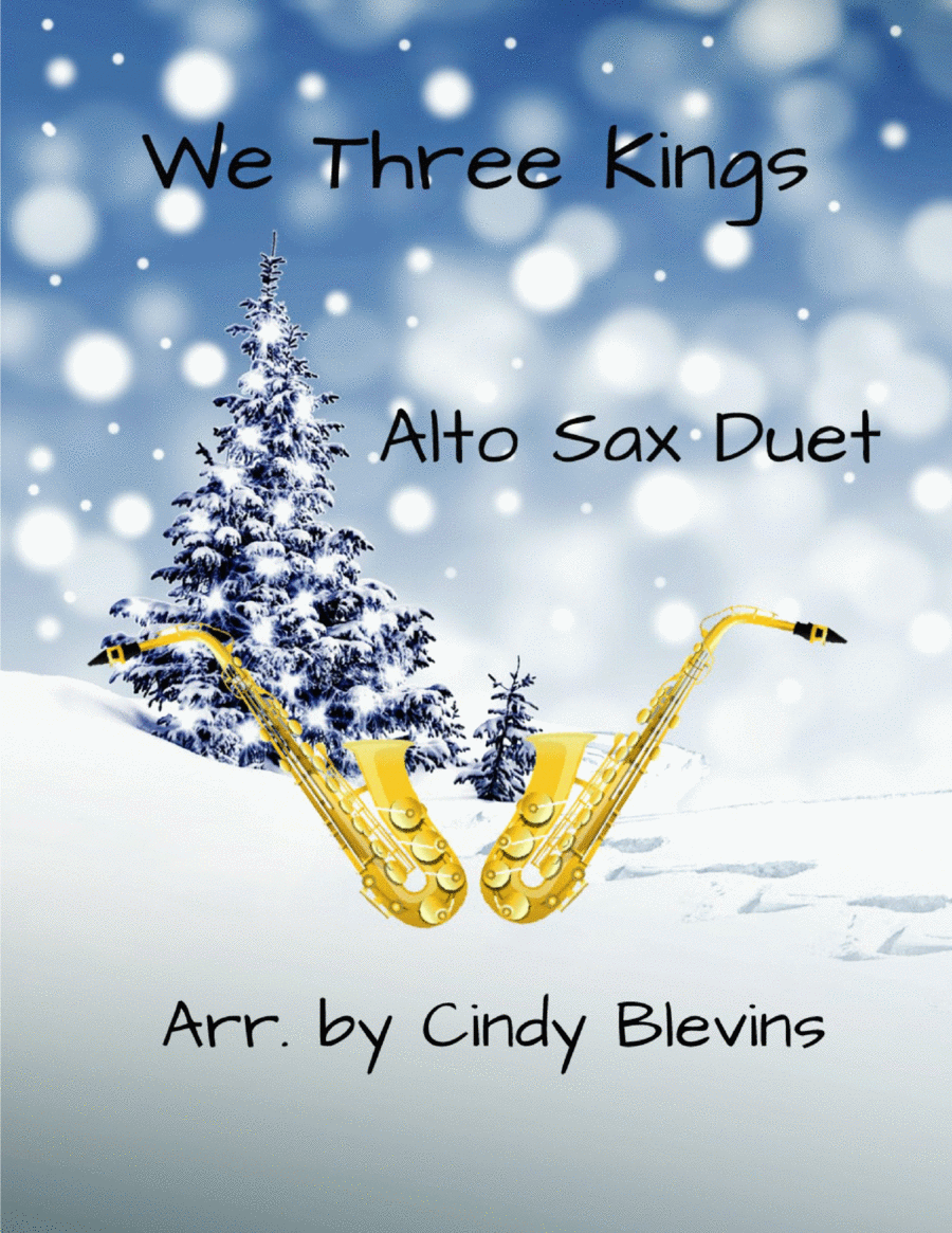 We Three Kings, Alto Sax Duet image number null