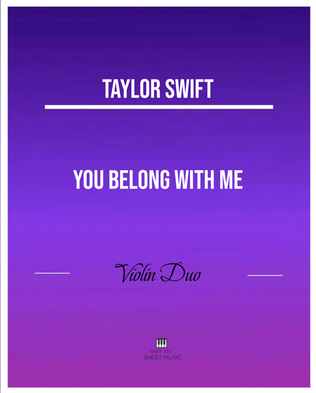 Book cover for You Belong With Me