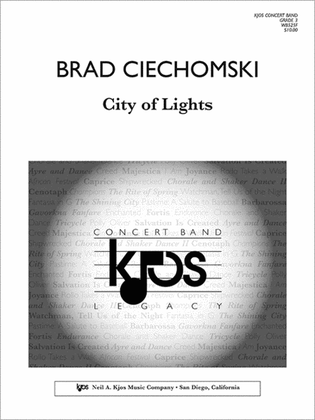 Book cover for City Of Lights - Score