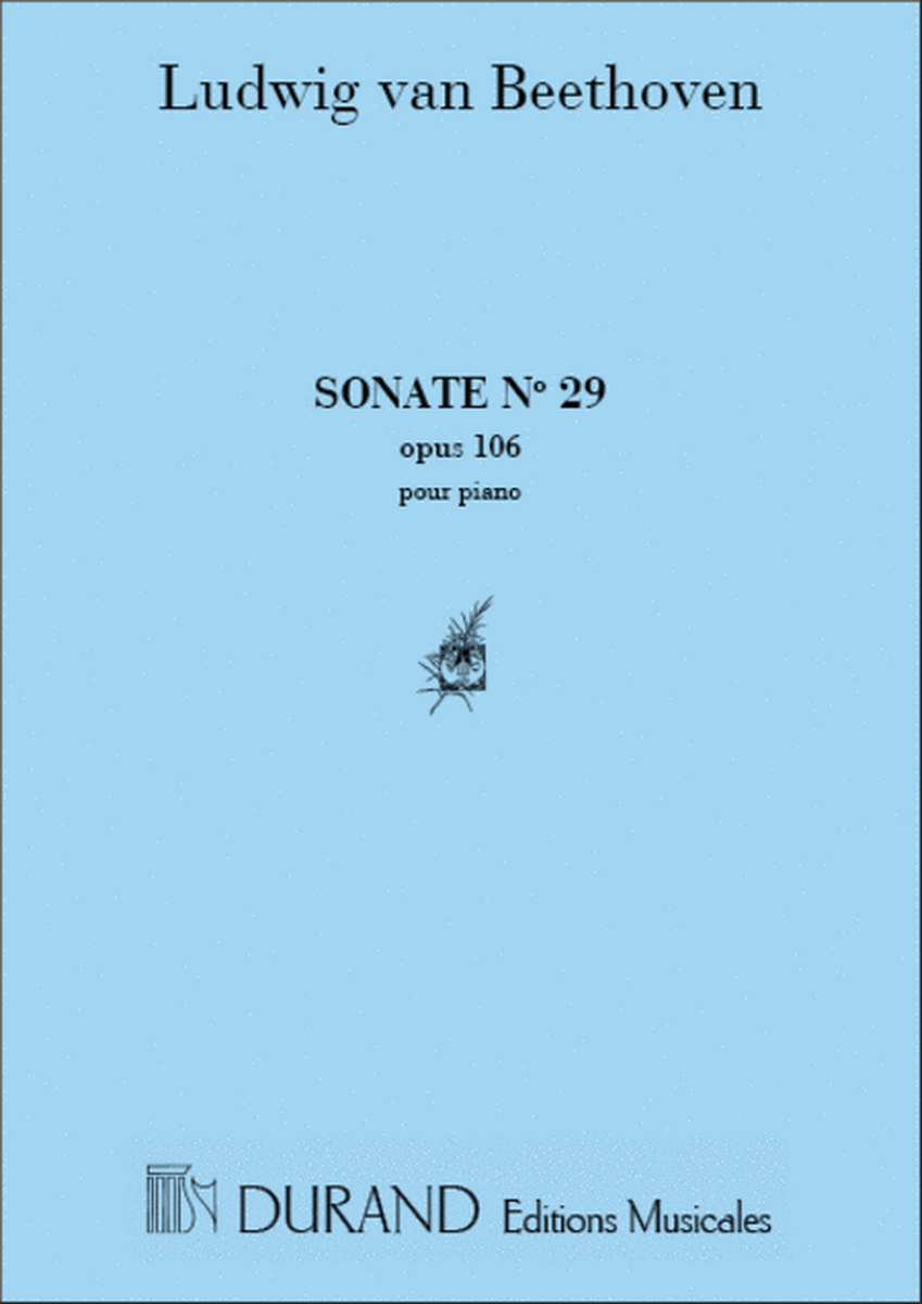 Sonate N 29