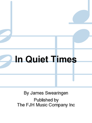 Book cover for In Quiet Times