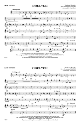 Rebel Yell: 2nd B-flat Trumpet