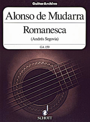 Book cover for Romanesca