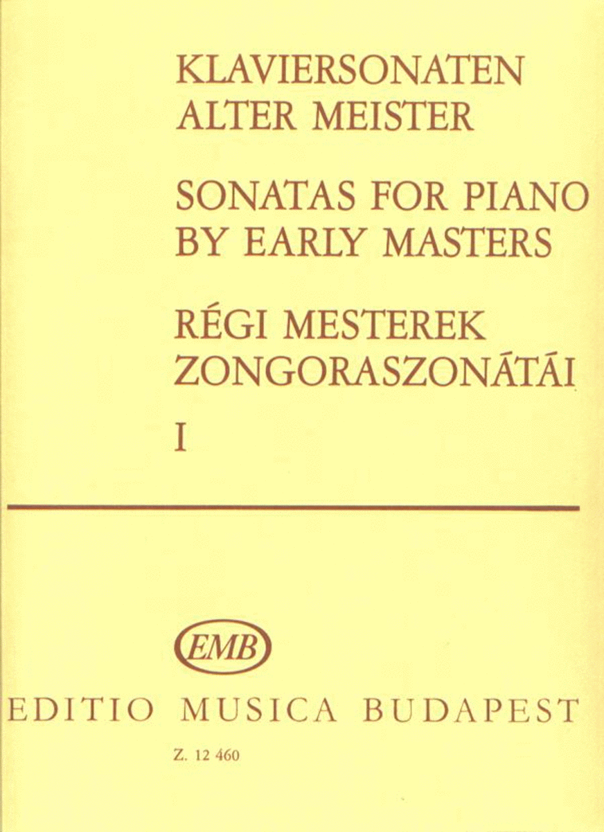 Sonaten Alter Meister I