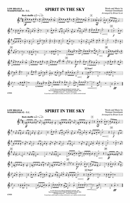 Spirit in the Sky (from Guardians of the Galaxy): Low Brass & Woodwinds #1 - Treble Clef