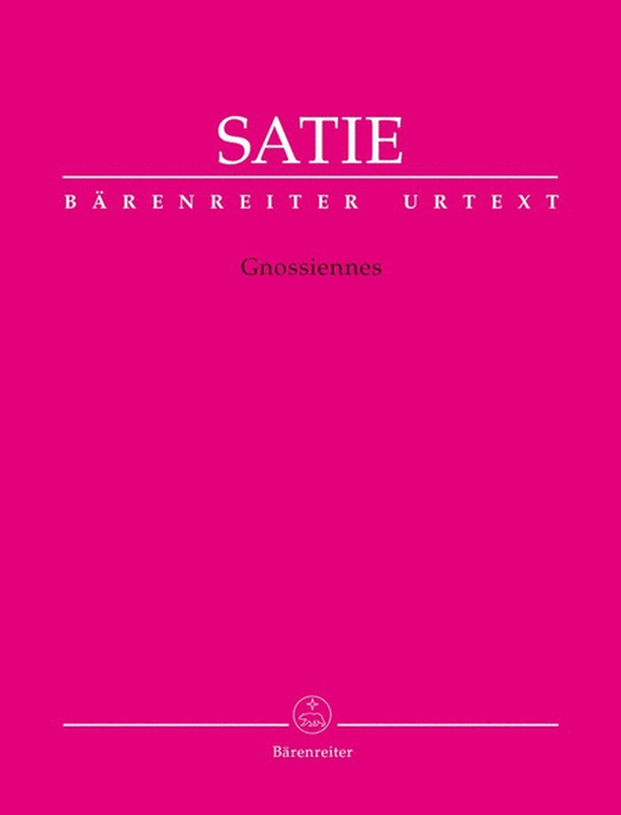 Satie - Gnossiennes Urtext