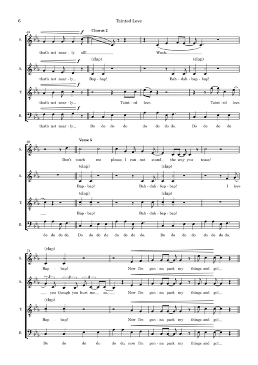 Tainted Love (arr. Doug Watts)