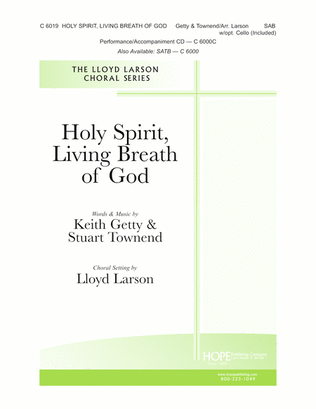 Book cover for Holy Spirit, Living Breath of God