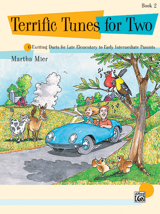 Book cover for Terrific Tunes for Two, Book 2