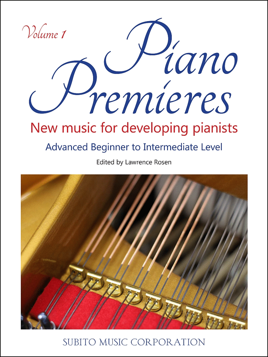 Piano Premieres, Volume 1