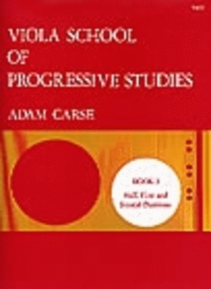 Book cover for Viola School Progressive Studies Book 3