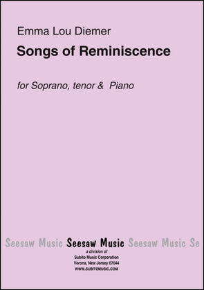 Book cover for Songs of Reminiscence