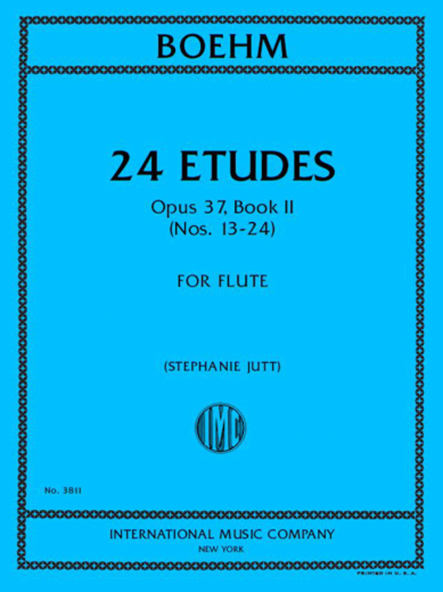 24 Etudes, Opus 37, Book II (Etudes 13-24) for Solo Flute