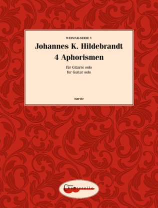 Book cover for 4 Aphorismen