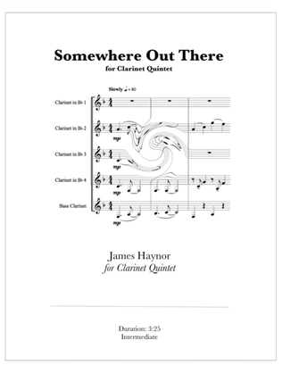 Book cover for Somewhere Out There