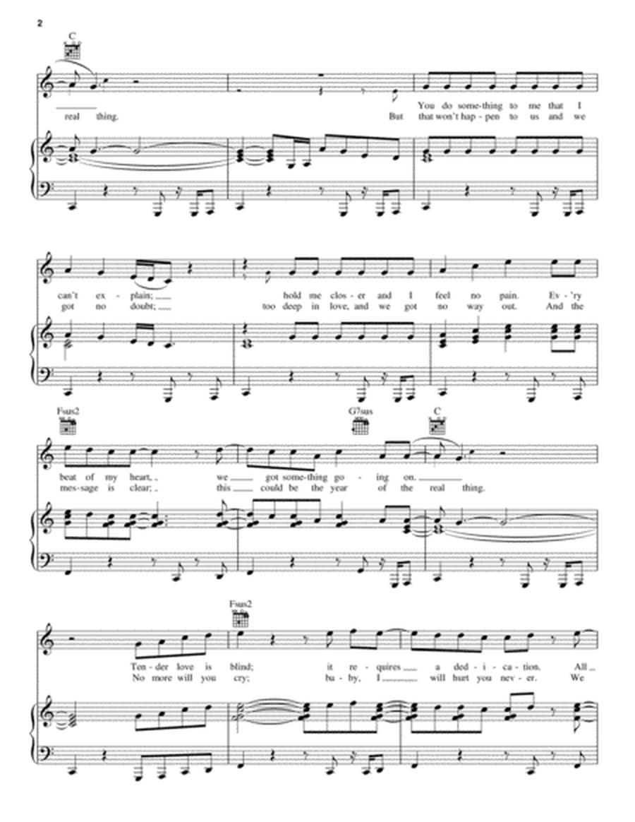Islands In The Stream by Bee Gees Piano, Vocal, Guitar - Digital Sheet Music