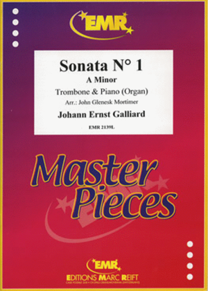 Book cover for Sonata No. 1 in A minor