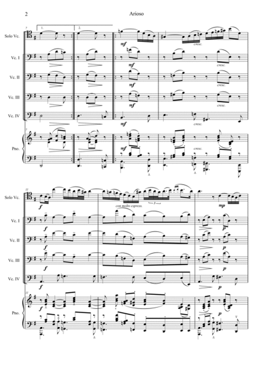 Arioso from Cantata BWV 156 (Adagio) image number null