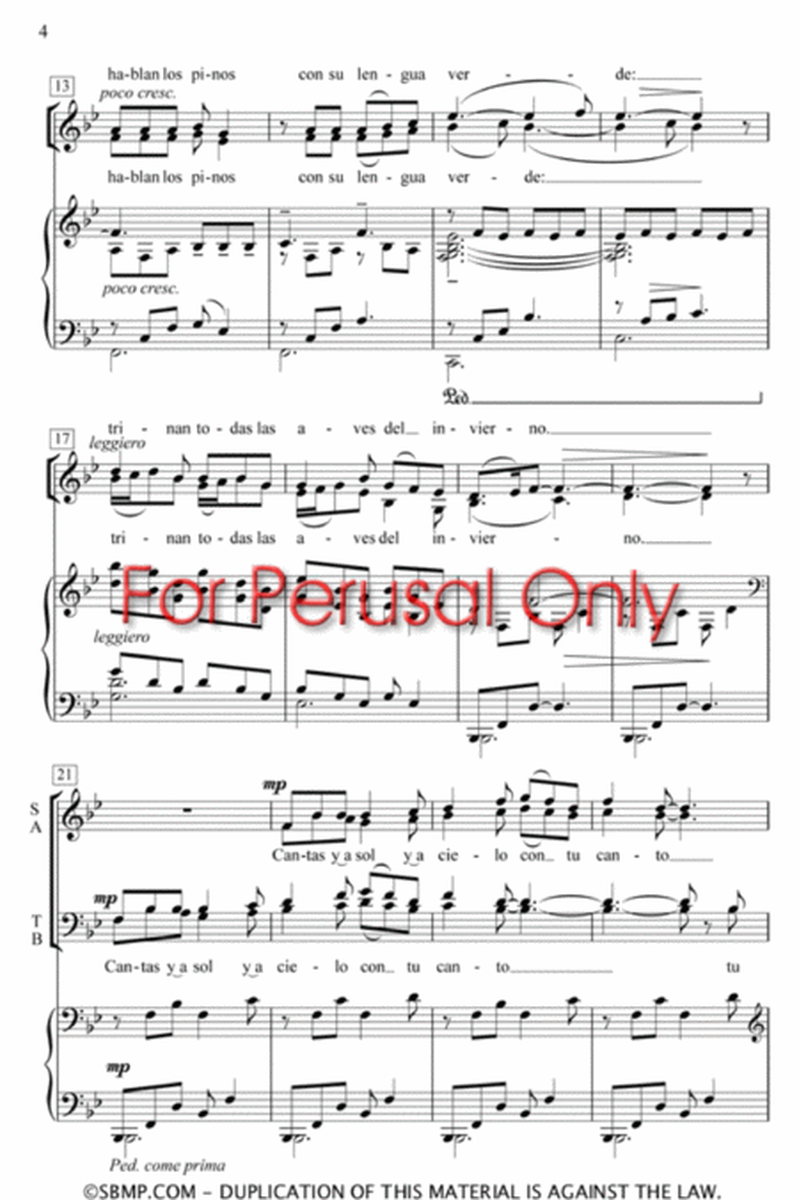 Tu Voz - SATB Octavo image number null